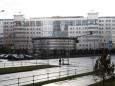 A general view shows the headquarters of Main Directorate of the General Staff of the Russian Armed Forces in Moscow