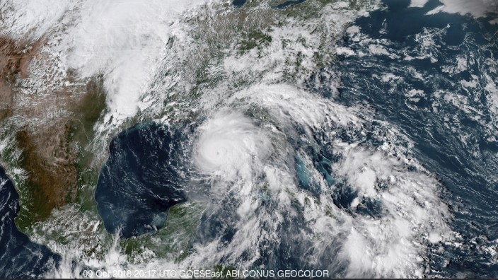 Hurrikan "Michael" vor Florida