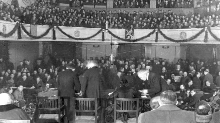 Erste Sitzung des Bayerischen Landtages, 1946