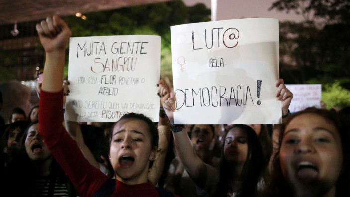 Brasilien - Proteste nach der Wahl