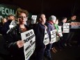Sinn Fein Take Part In Anti-Brexit Protest In Belfast