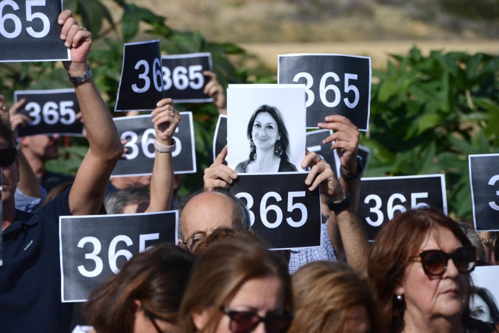 Ein Jahr nach dem Mord an maltesischer Journalistin