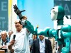 Vorführung eines humanoiden Roboters zur Unterstützung von Arbeitern durch das KIT Karlsruhe Institu