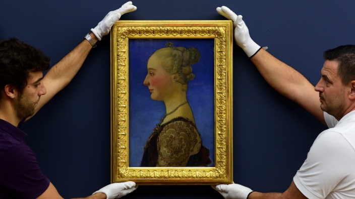 Alte Pinakothek: Mit rund 120 Meisterwerken wie etwa Sandro Botticellis "Bildnis einer Frau im Profil" macht die Alte Pinakothek die bahnbrechenden künstlerischen Innovationen in der Zeit der Renaissance zum Thema.