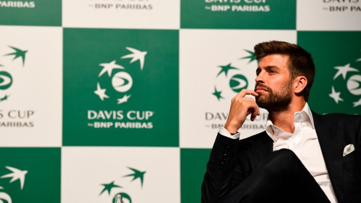 Davis Cup: Gerard Piqué verkauft sich nach außen als entschlossener Macher, hat bisher aber nur wenig Erfolg als Sportfunktionär.