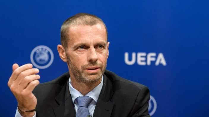 Fußball: Uefa-Chef Aleksander Ceferin.