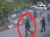 A still image taken from CCTV video and obtained by TRT World claims to show Saudi journalist Jamal Khashoggi, highlighted in a red circle by the source, as he arrives at Saudi Arabia's Consulate in Istanbul