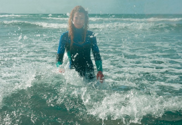 Lucie Catelani Mcateer, Surflehrerin
