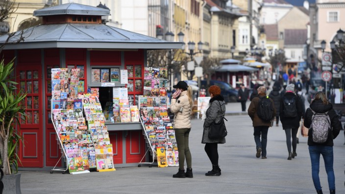 Pressefreiheit: An Ungarns Kiosken gibt es kaum noch unabhängige Publikationen.