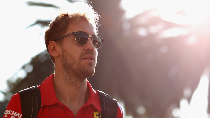 Sebastian Vettel vor dem Grand Prix in Mexiko 2018