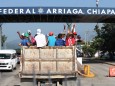 Mittelamerikanische Migranten auf dem Weg in die USA
