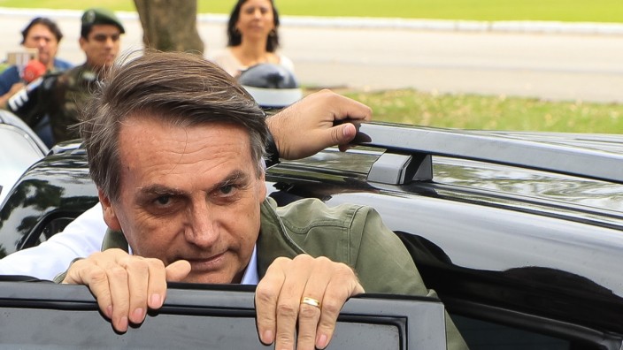 EUROPEAN BEST PICTURES OF THE DAY, 28TH OCTOBER - Brazilian Presidential Candidate Jair Bolsonaro Votes In Country's Election