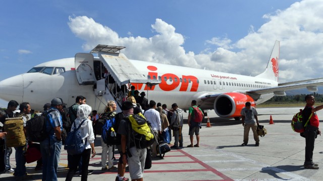 Flugzeugabsturz in Indonesien: Eine Boeing 737-800 der Fluglinie Lion Air (Archivbild).