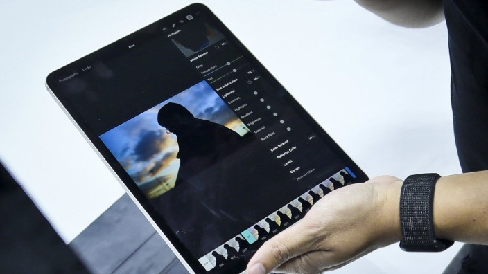 Apple: Apple hat im New Yorker Stadtbezirk Brooklyn neue Produkte vorgestellt, darunter das iPad Pro.