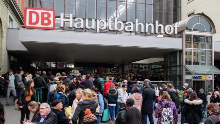 Hauptbahnhof in München teilweise gesperrt