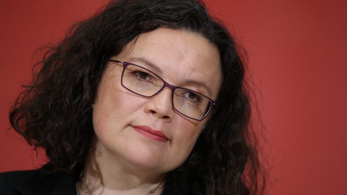 Andrea Nahles SPD Kritiker