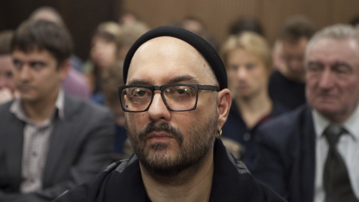 Theaterregisseur: Der russische Regisseur Kirill Serebrennikow 2018 in einem Gerichtssaal in Moskau.