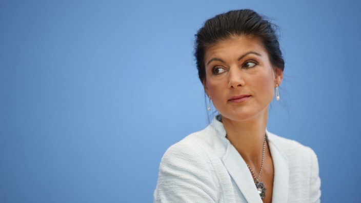 Sahra Wagenknecht, Fraktionschefin der Linken