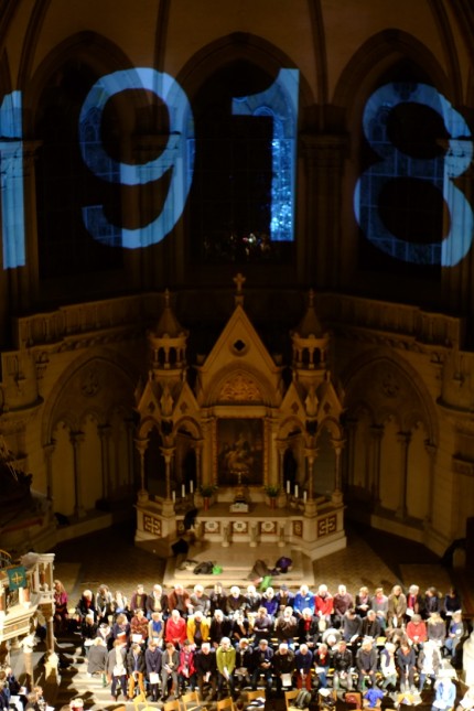 in peace,  großes Chorkonzert in St. Lucas zum Ende des Ersten Weltkriegs