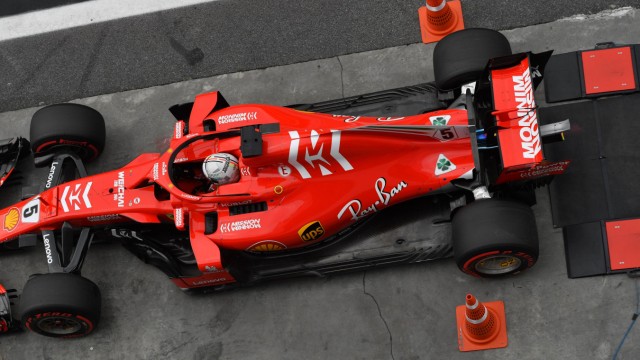 2018 Brazilian GP AUToDROMO JOSe CARLOS PACE BRAZIL NOVEMBER 10 Sebastian Vettel Ferrari SF71H
