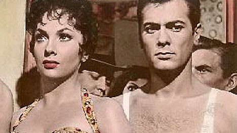 Tony Curtis´ runder Geburtstag: Lollobrigida und Curtis in "Trapez" aus dem Jahr 1956