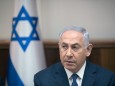Benjamin Netanjahu bei einer Kabinettssitzung