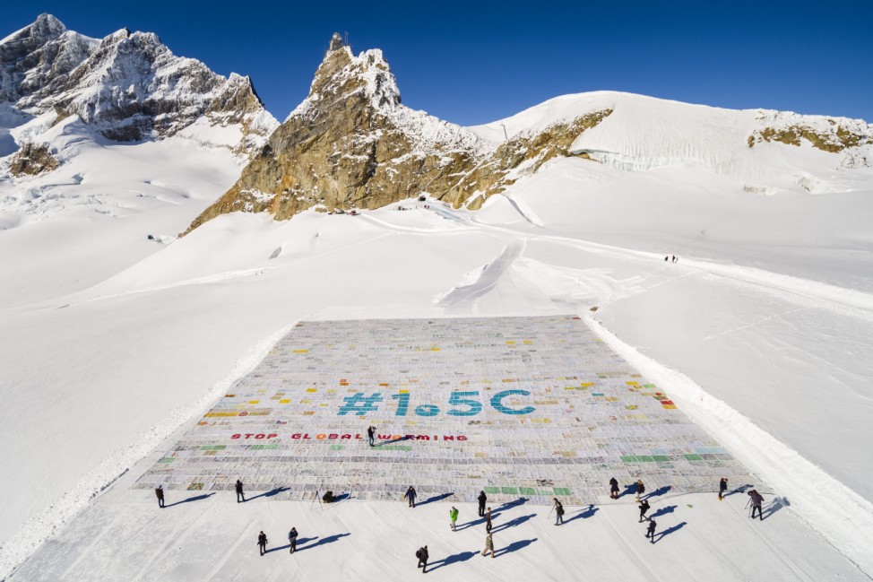 Weltrekord mit Klima-Botschaft in der Schweiz