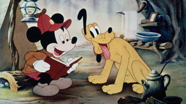 Micky Maus wird 90: Mickys Sidekick ist der Hund Pluto.
