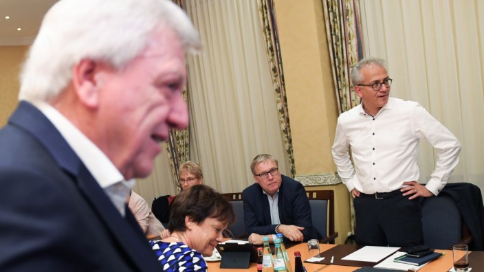 Hessen - Sondierungsgespräch zwischen CDU und Grünen