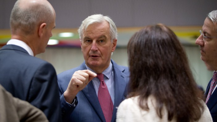 Brexit-Verhandlungsführer Michel Barnier in Brüssel