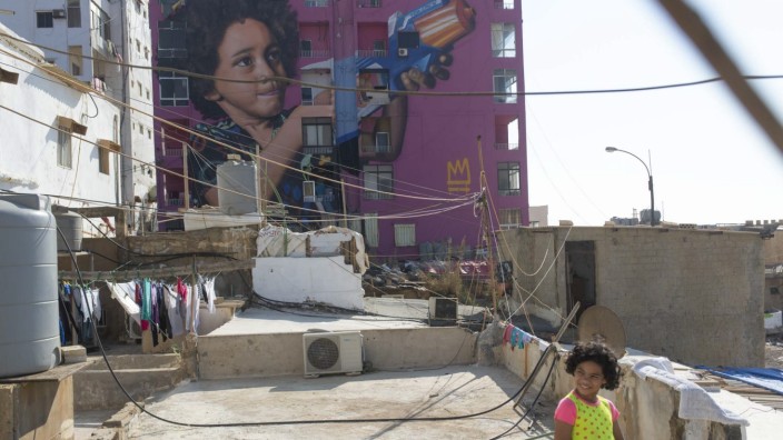 Libanon: Nachdem internationale Künstler Wände und Häuser bemalt haben, ist in Ouzai nichts mehr, wie es war. Äußerlich zumindest.