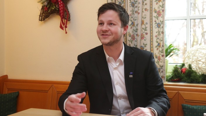Lokale Kandidaten aufgestellt: Benedikt Flexeder, 28, tritt als Listenkandidat der CSU für die Europawahl 2019 an.