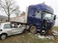 Der Unfall auf der B 301 bei Zolling im Landkreis Freising.
