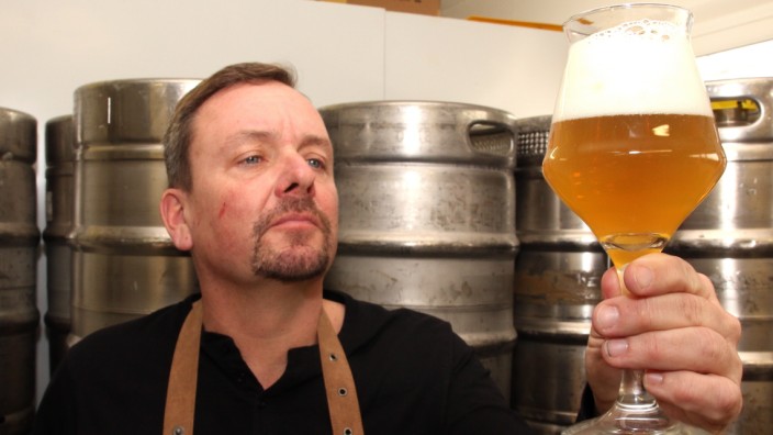 Raymond Seeliger betreibt Craft-Bier Brauerei; Craft-Bier aus Wörthsee