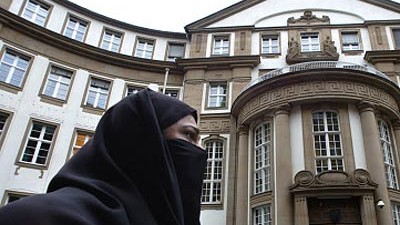 Skandalentscheidung des Frankfurter Amtsgerichts: Im Zentrum des Medieninteresses: Das Frankfurter Amtsgericht.
