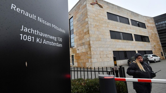 Autoindustrie: Der Hauptsitz der Auto-Allianz in Amsterdam. Dort trafen sich am Donnerstag Manager von Renault, Nissan und Mitsubishi.