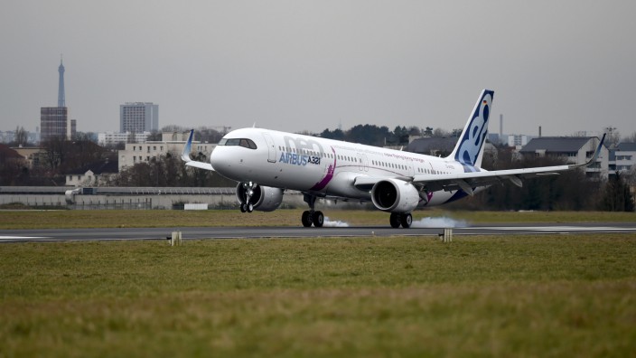 FRANCE-TRANSPORT-AVIATION-AIRBUS-A321-NEO-LR