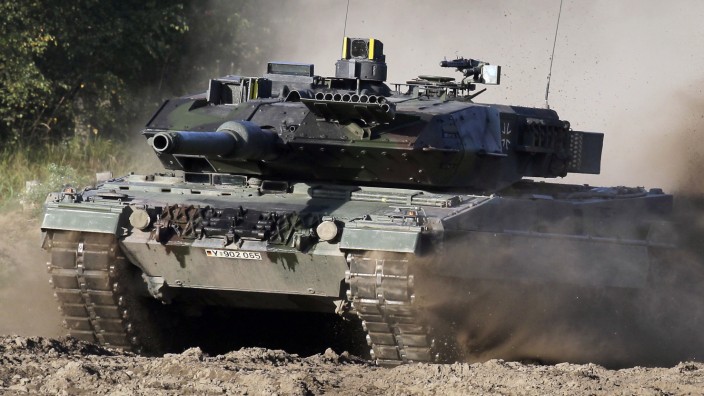 Ausrüstung der Bundeswehr: Ein Panzer der Bundeswehr