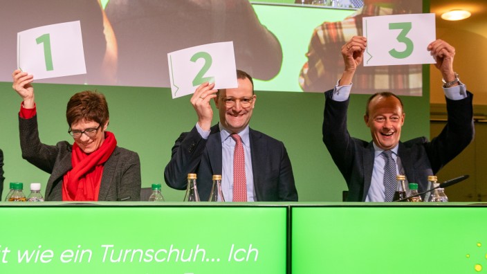 CDU Candidates Campaign In Leipzig