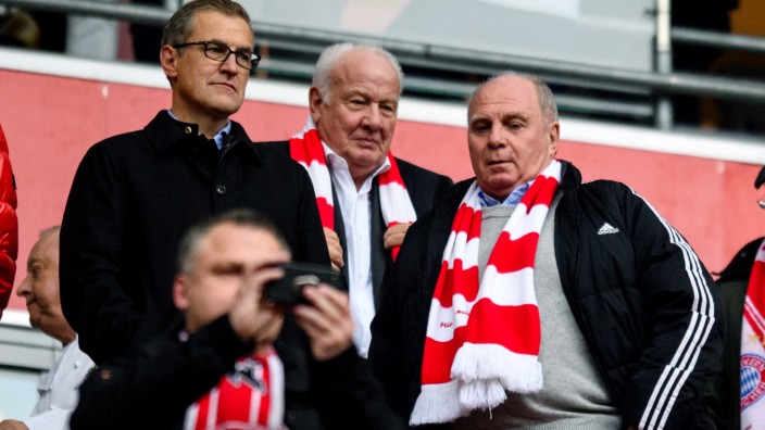 FC Bayern: Jan-Christian Dreesen (li.) verlängert seinen Vertrag als Finanzvorstand bei den Bayern nicht.
