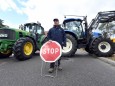 Französische Bauern blockieren 2015 Grenzen zu Deutschland