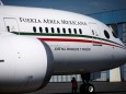 Mexican Air Force Presidential Boeing 787-8 Dreamliner is pictured at a hangar before being put up for sale by Mexico's new President Andres Manuel Lopez Obrador, at Benito Juarez International Airport in Mexico City