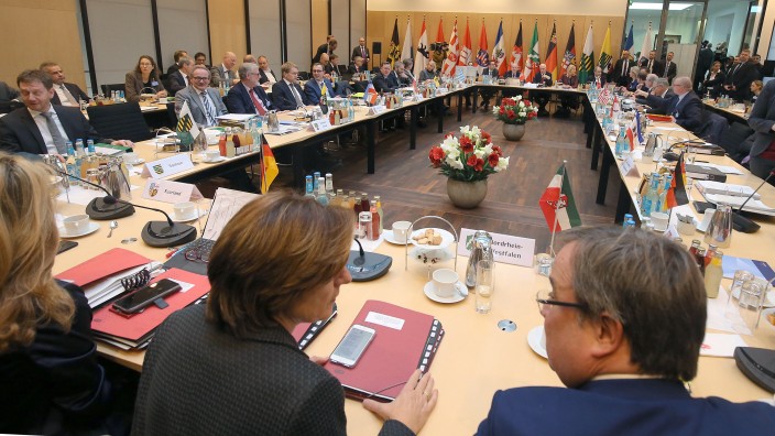 Ministerpräsidentenkonferenz 2018 in Berlin