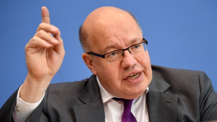 Wirtschaftsminister Peter Altmaier (CDU) 2018 in Berlin