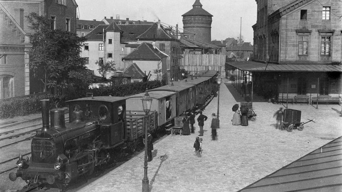 Anfänge der Eisenbahn: Die Fahrt nach Fürth sah 1870 anders aus als 1835.