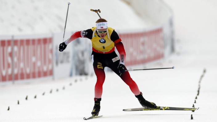Wintersport: Johannes Thingnes Bö gewinnt die Verfolgung.