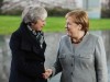 Theresa May Meets With Angela Merkel As Brexit Approval Stalls