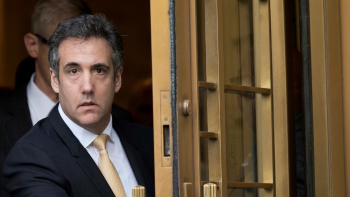 Trumps Ex-Anwalt Cohen zu drei Jahren Haft verurteilt