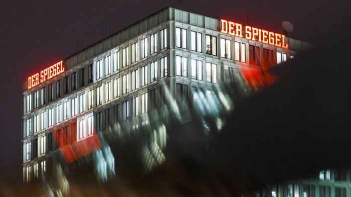 The building of the publishing company of German news magazine Der Spiegel in Hamburg Germany 02
