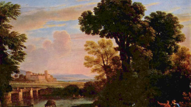 Neues Konzept: Die Idee Arkadiens zieht sich durch die ganze Kunstgeschichte. Hier eine arkadische Landschaft, entworfen von dem französischen Maler Nicolas Poussin im 17. Jahrhundert.